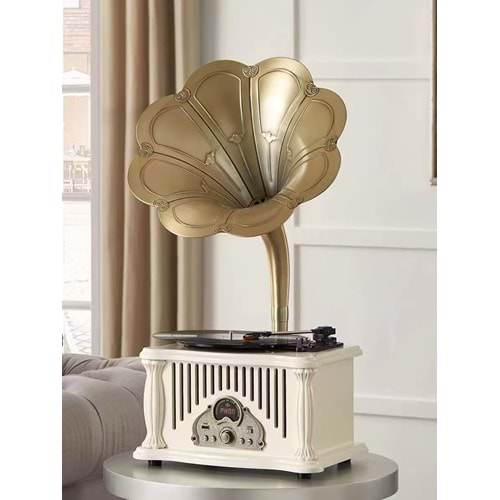 Gramofon-GD-693 Kahverengi