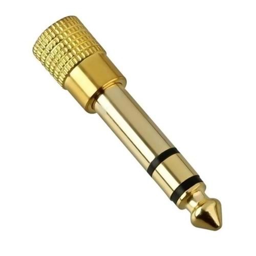 D-Konnektör 3.5 Mm To 6.3 Mm Erkek Dişi Çevirici