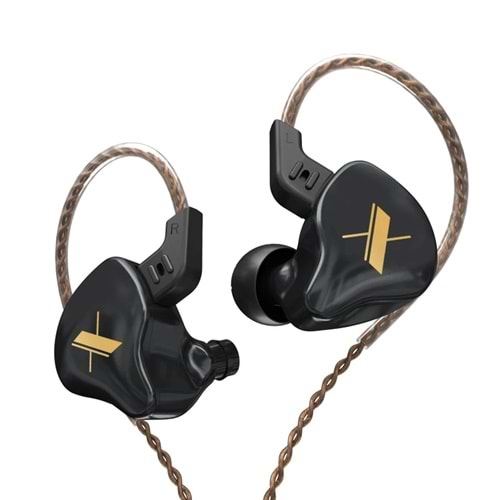 KZ EDX In-Ear Monitor Kulak İçi Kulaklık (Siyah black)