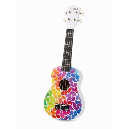 Madrid Ukulele Decal MU-21-11Flower