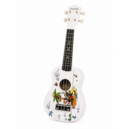 Madrid Ukulele Decal MU-21-12Island