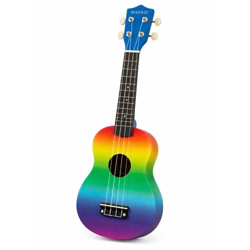 Madrid Ukulele Decal MU-21-13Colorful