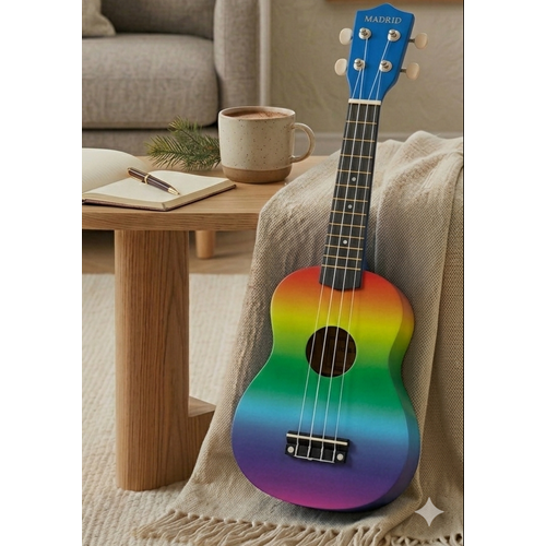 Madrid Ukulele Decal MU-21-13Colorful