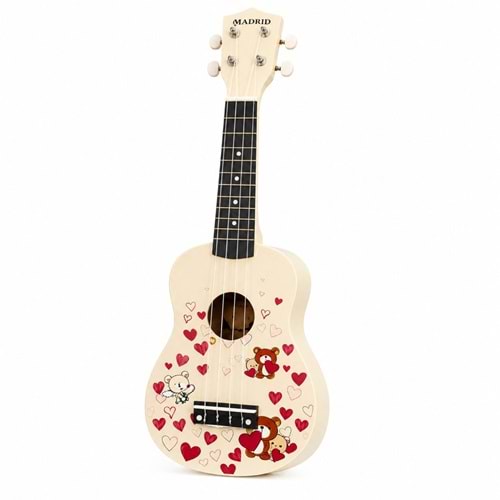 Madrid Ukulele Decal MU-21-15Bear-2