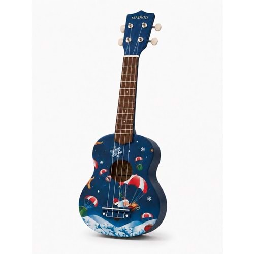 Madrid Ukulele Decal MU-21-16Christmas