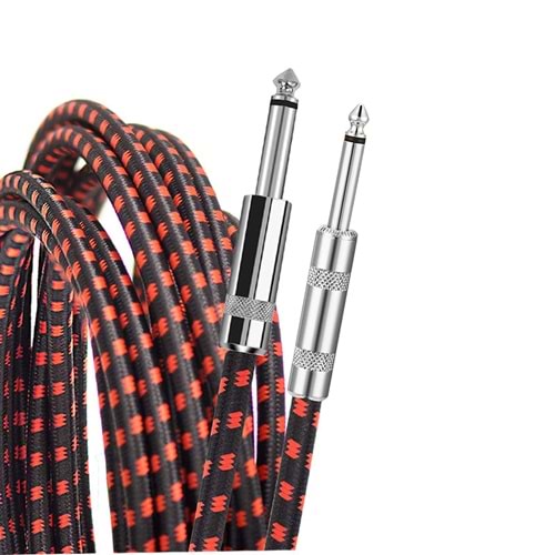 KreTZ Vintage GT3M Gitar Kablosu Kırnızı/Red