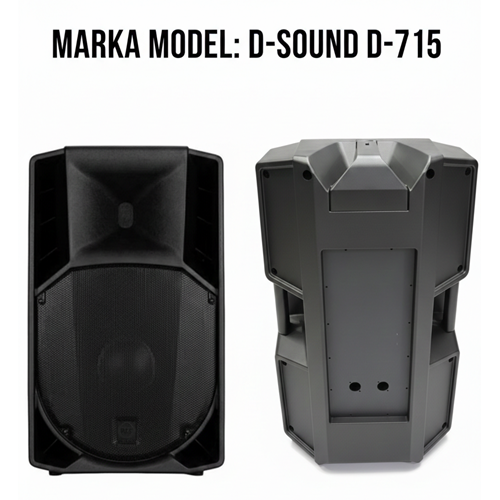 D-Sound DS-715 Boş Plastik Kasa