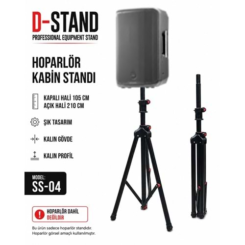 D-Sound SS-04 Hoparlör Kabin Sehpası