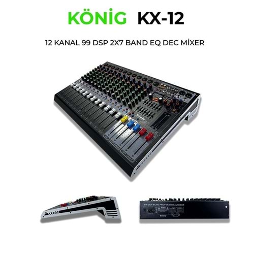 KÖNİG KX-12 12 KANAL DEC MİXER