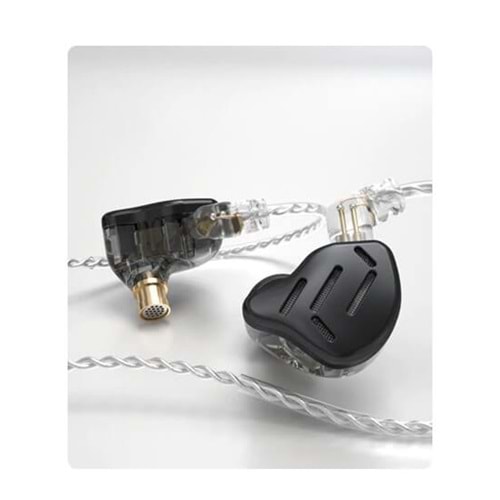 KZ ZAX In-Ear Monitör Kulak İçi Kulaklık (Siyah-Black)