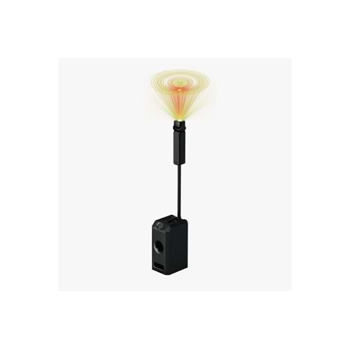 HEPU HP-991 Profesyonel Taşınabilir Ses Sistemi – 8” Subwoofer, 236W Güç, RGB Işık Efektli