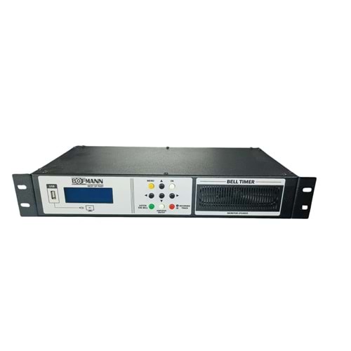 BOFMANN Rack Tipi Kumandalı Okul Zil Saati BF ZS3RK