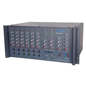 Startech Safir Sr 6/800 Usb Power Mikser Cami Amfisi 2X400 Watt Ekho Reverb'li