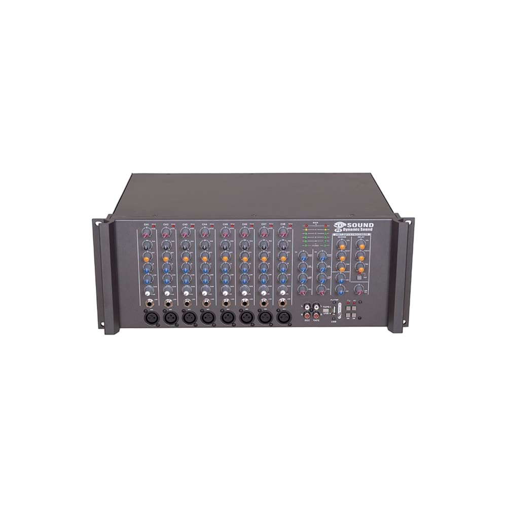 D-Sound P-8 Usb Küp Mixer
