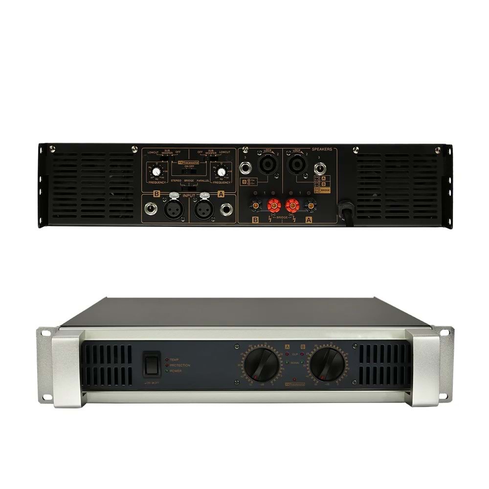 D-Sound Xp-1500 Amfi 2 x 1250 2500 watt