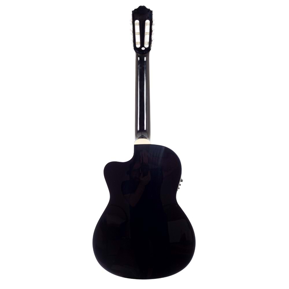 Carissa Cg-160Ce Bk (Siyah Renk)Elektro Klasik Gitar