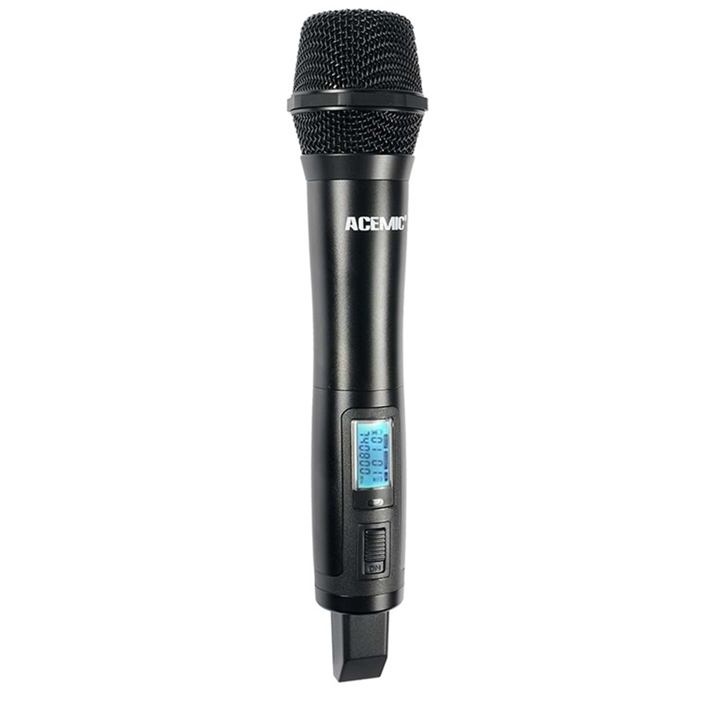 Acemic Ex-200 Uhf Wireless Microphone Çift El