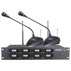 Acemic Eu-8808 8Li Kablosuz Konferans Sistem