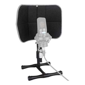 Alctron Pf-52 Masaüstü Studio Soundshield Compact Akustik Mikrofon Paneli