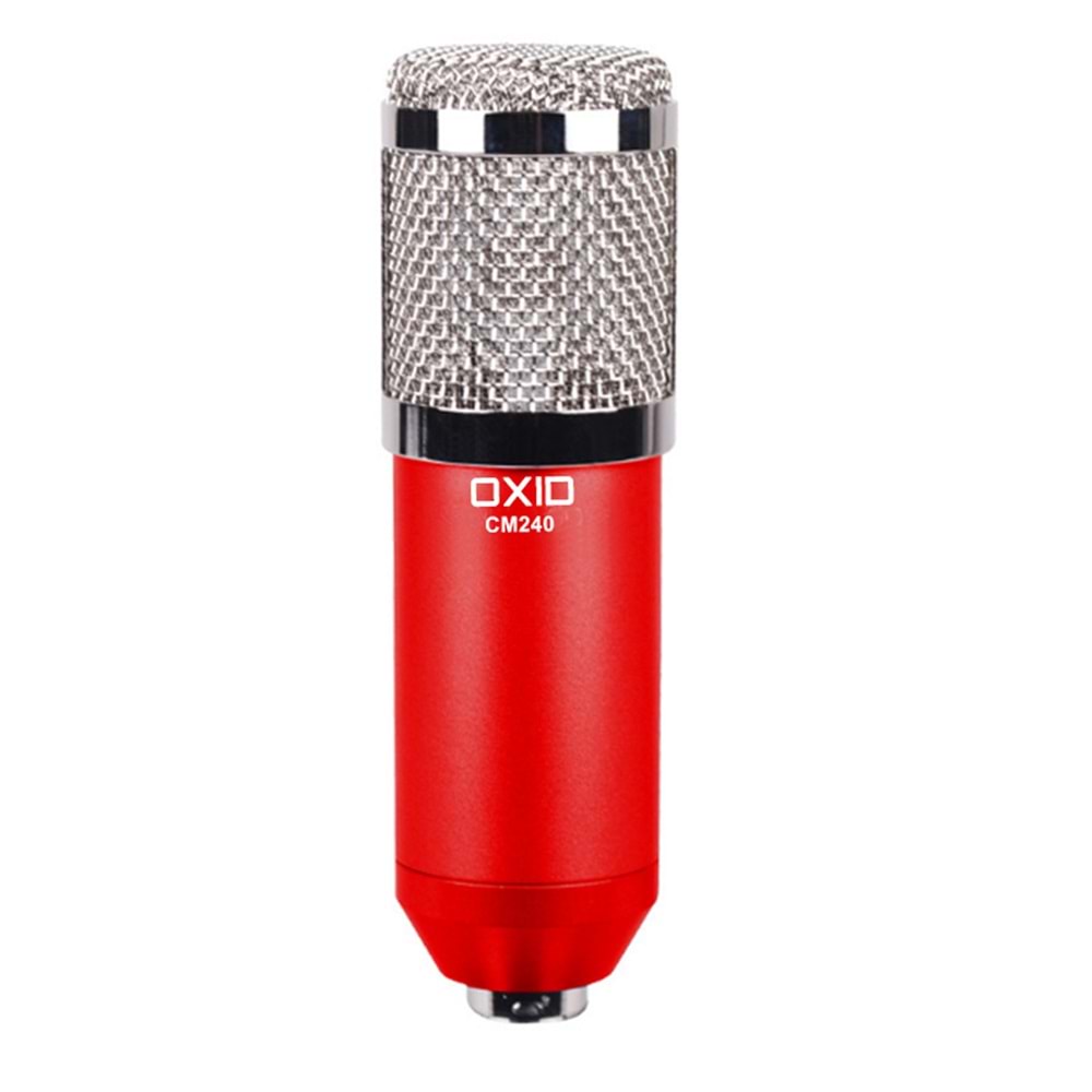 Oxid Cm-240 Kırmızı Condenser Mikrofon