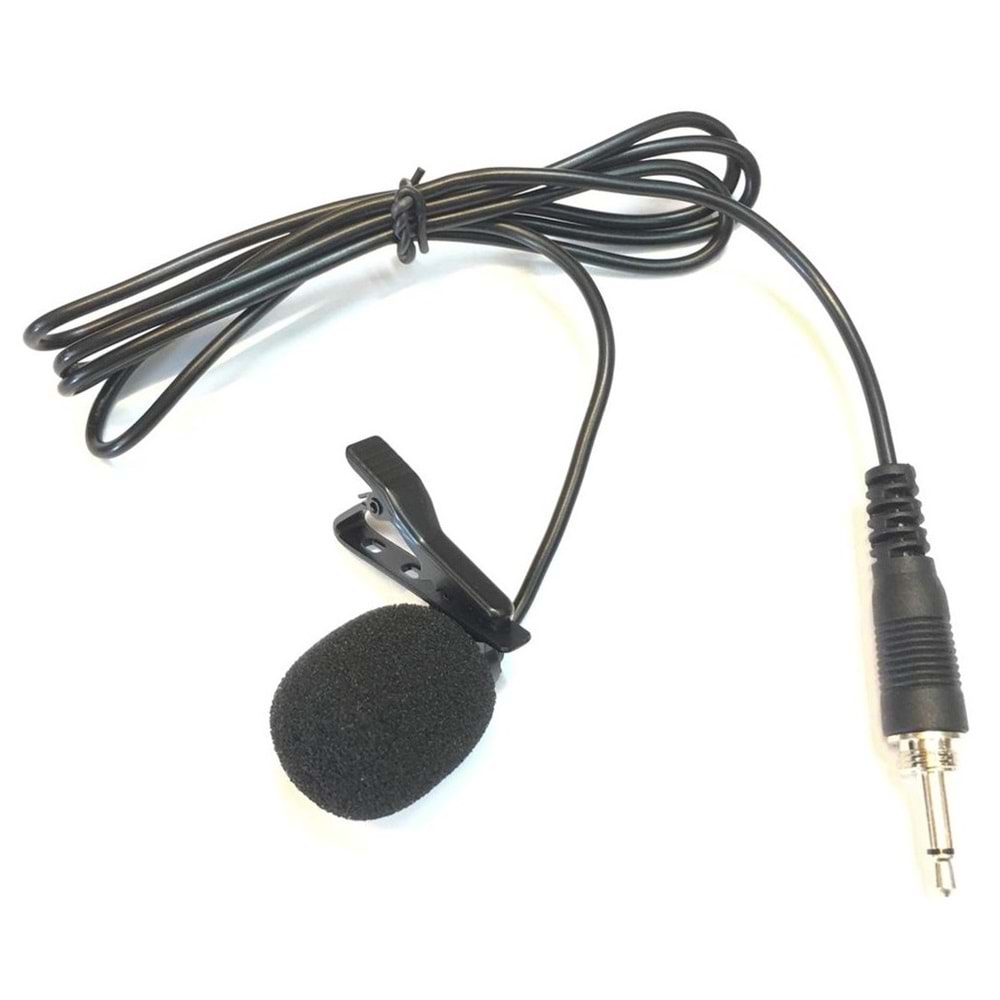 OXİD SERİSİ İÇİN VİDALI Yaka Mikrofonu 3 5Mm Cl-102