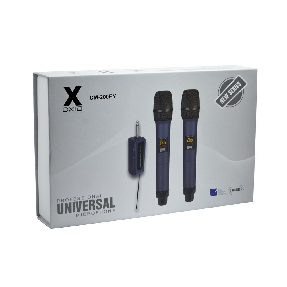 Cm-200Ey Kablosuz Yaka Ve El Kamera Mikrofonu