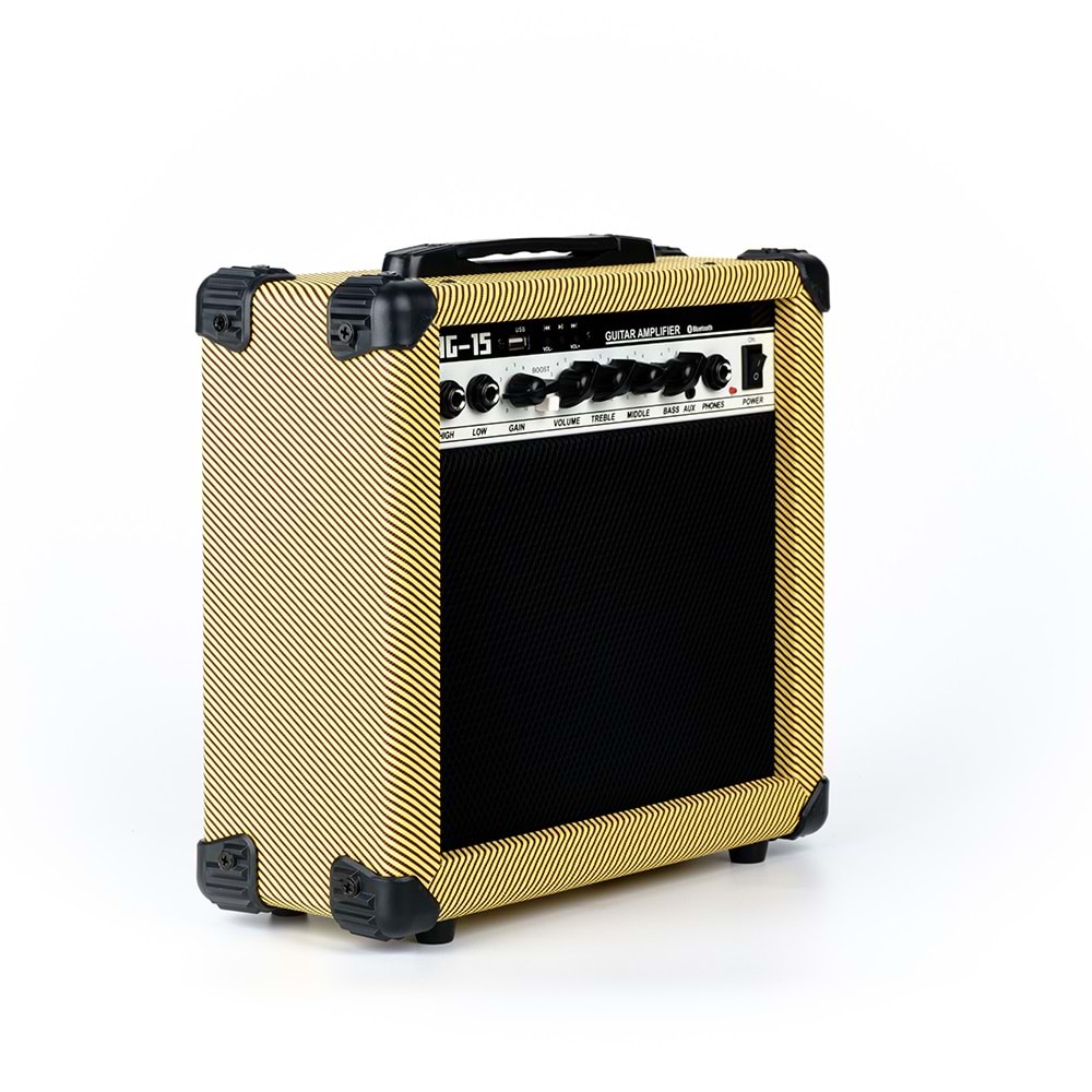 Ag-15 Watt Çift Giriş Enstruman Amfisi