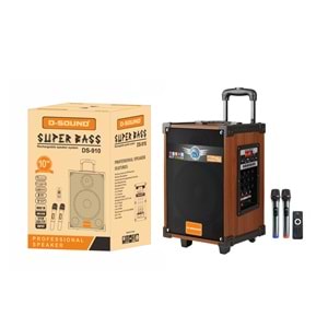 Ds-910 3 Kanal Taşınabilir Şarjlı Hoparlör