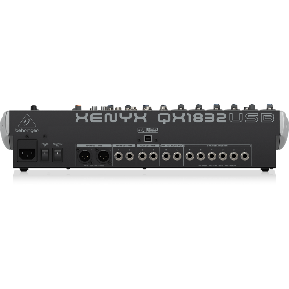 Behringer Xenyx Qx1832Usb 18 Kanal Efektli Mikser