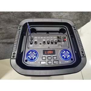 Sonıa Ch-9200 12 Inch Taşınabilir Şarjlı Hoparlör