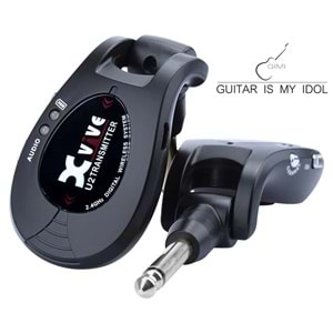 Xvive U2 - 2,4 Ghz WİFİ Şarjlı Gitar kablosuz Jak