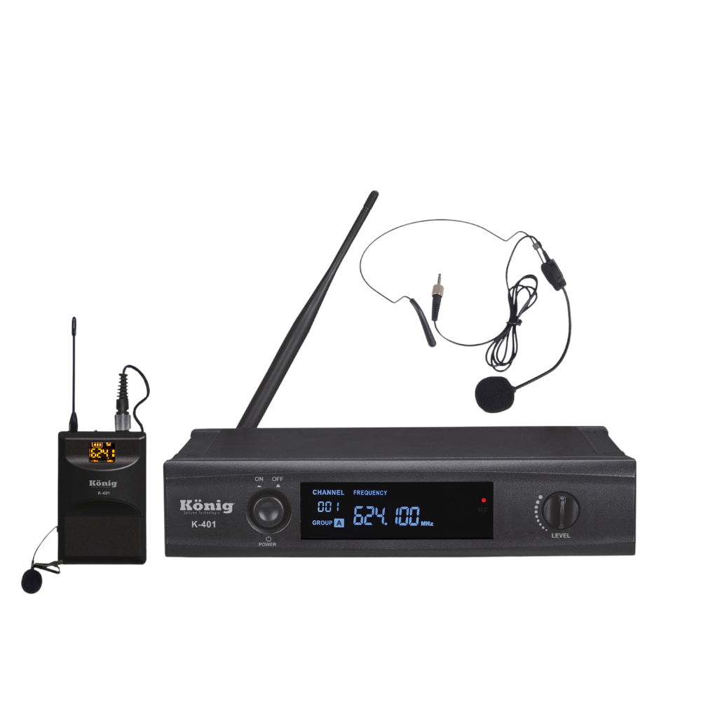 König K-401Y Uhf Yaka Telsiz Mikrofon