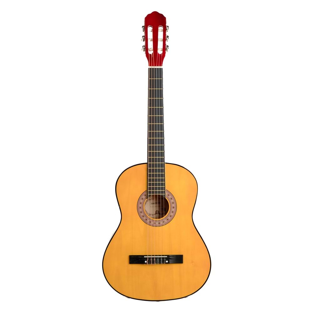 Madrid Mcg-125 Naturel 39 Klasik Gitar Tam Boy