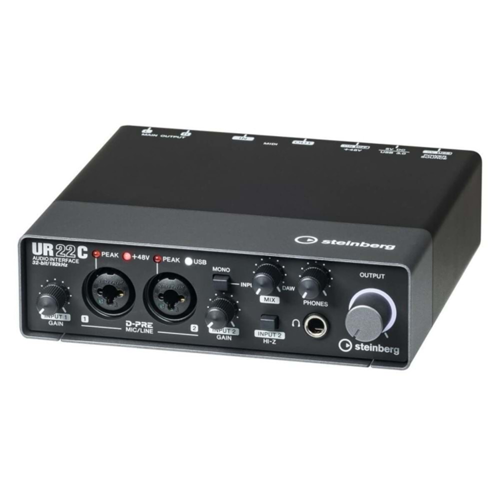 Steinberg UR22C 2 Kanal Type-C Ses Kartı