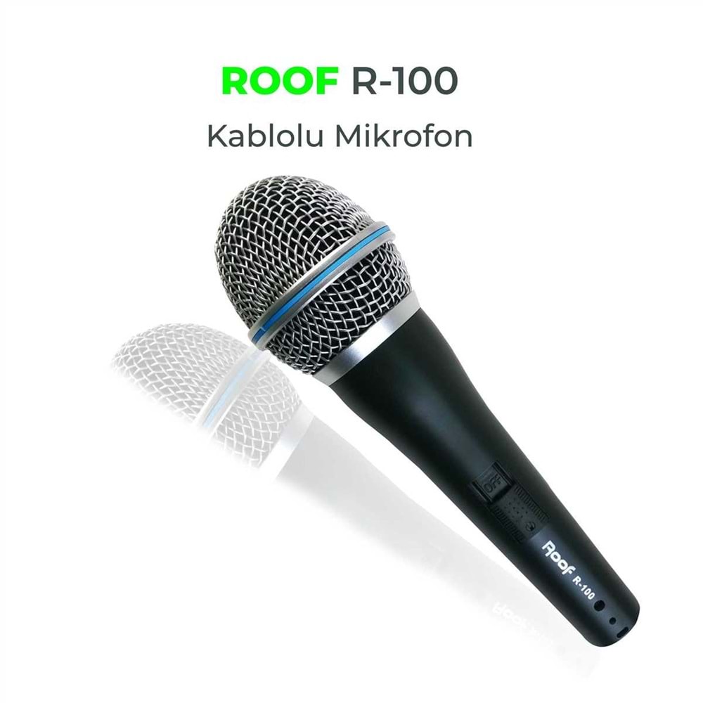 Roof R-100 Dinamik Mikrofon