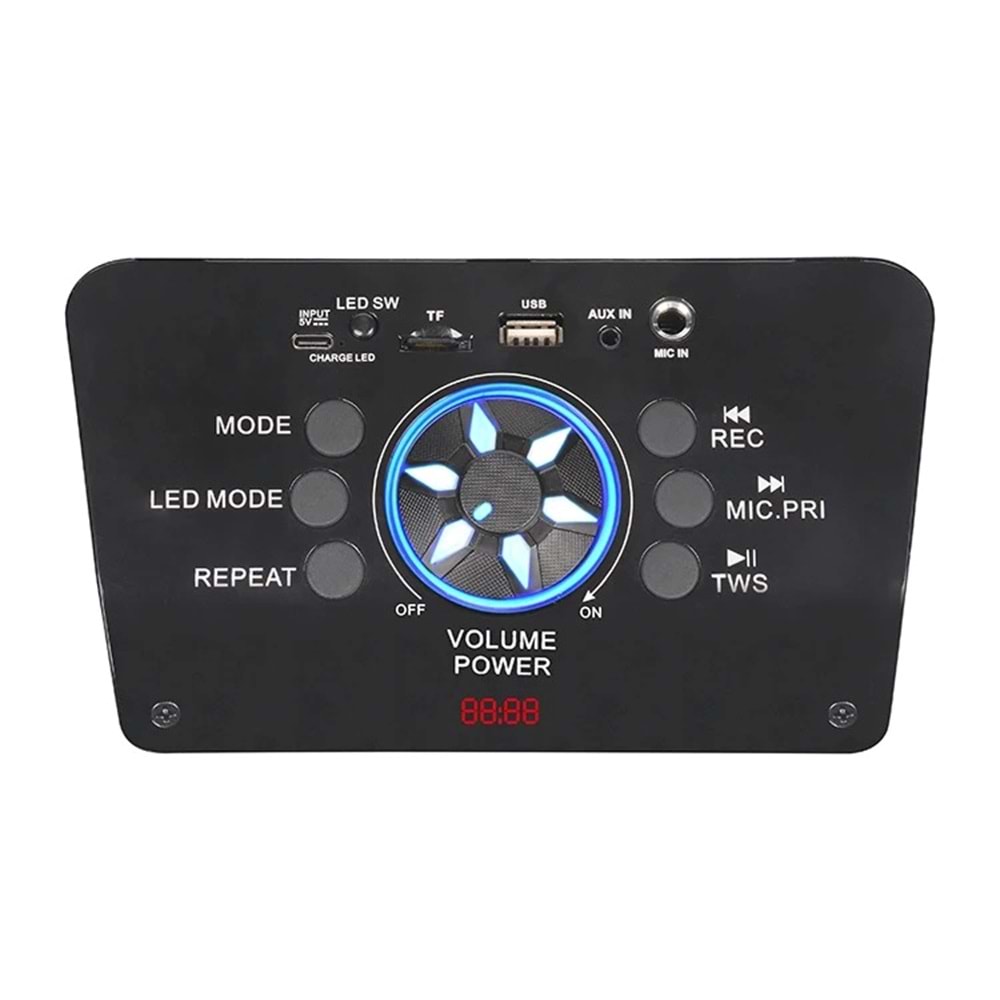 NDR-Q69 Bluetoth Speaker 2x6,5