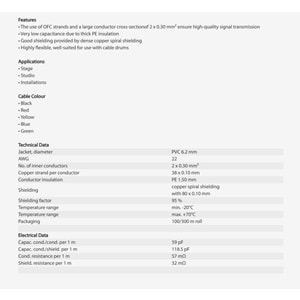 ROXTONE MC230 STEREO MİK.KABLOSU