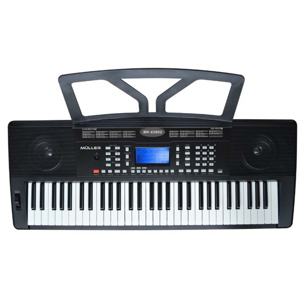 Müller MK-6280U USB MP3 61 tuş org tuş hassasiyetli