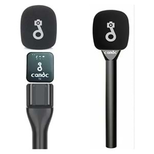 Cande DC-1V Röportaj Mobil Kamera Mikrofonu MIC 1TC-1RX