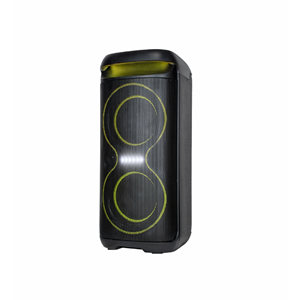 Hepu HP954 Şarjlı Taşınabilir Bluetooth Parti Hoparlörü 6.5 inc*2 40W Bluetooth Parti Ses Sistemi