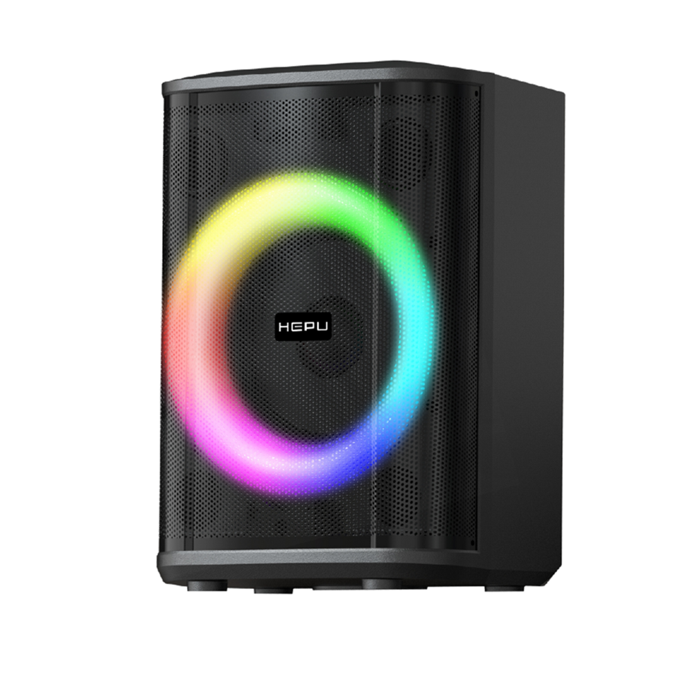 Hepu HP979 Partybox Bluetooth Hoparlör – 8” Hoparlör, 40W Güç, RGB Işık, TWS Destekli