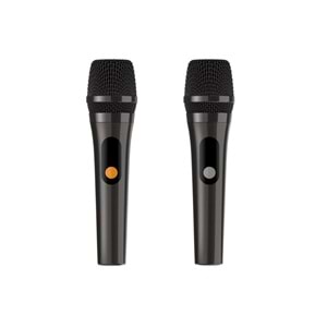 HiFuture MusicBox 100 Kablosuz Karaoke Hoparlör 70W Çift Mikrofon Bluetooth 5.0 Siyah